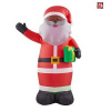 6.5 African American Santa With Present Christmas Inflatable 